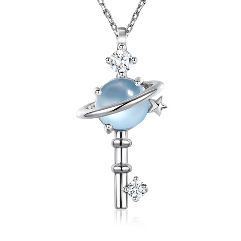 Celestial Key of Serenity Necklace
